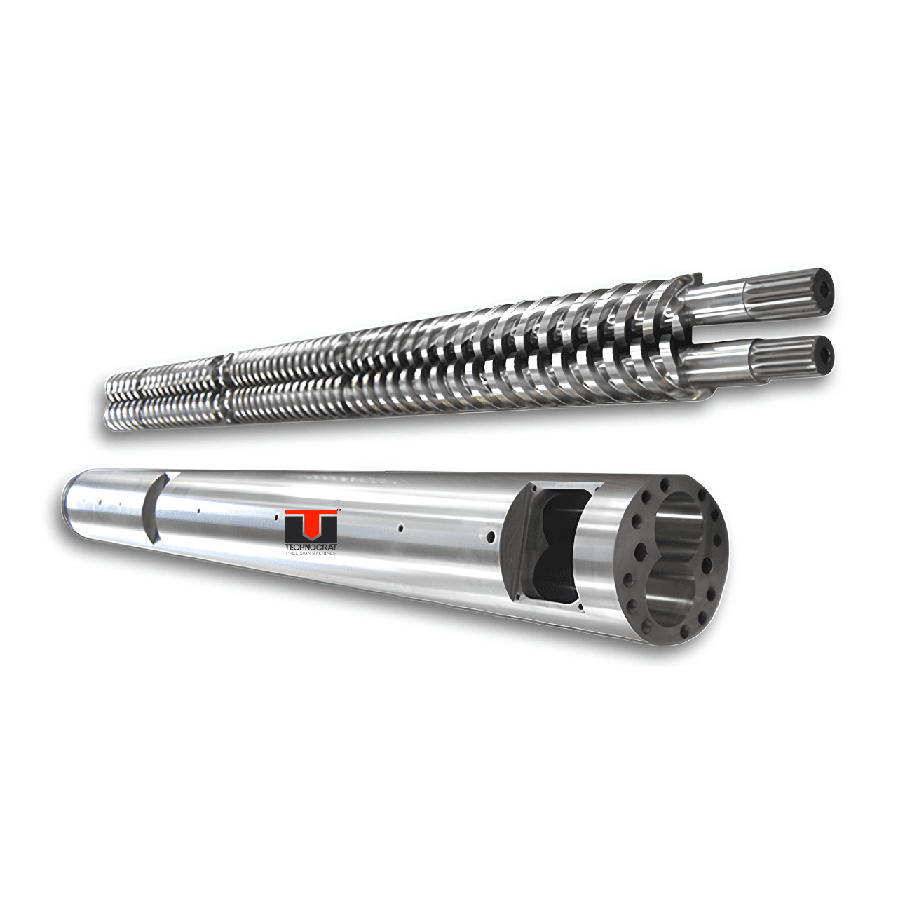 Screw Barrels — Nitro Alloy Steel Screw Barrels