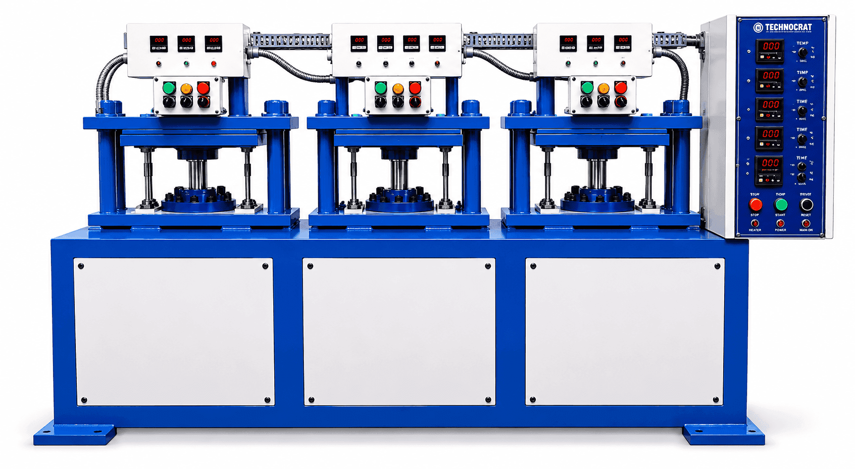 TIP-3 — Memory Foam Insole Machine — 3 Station, Compact