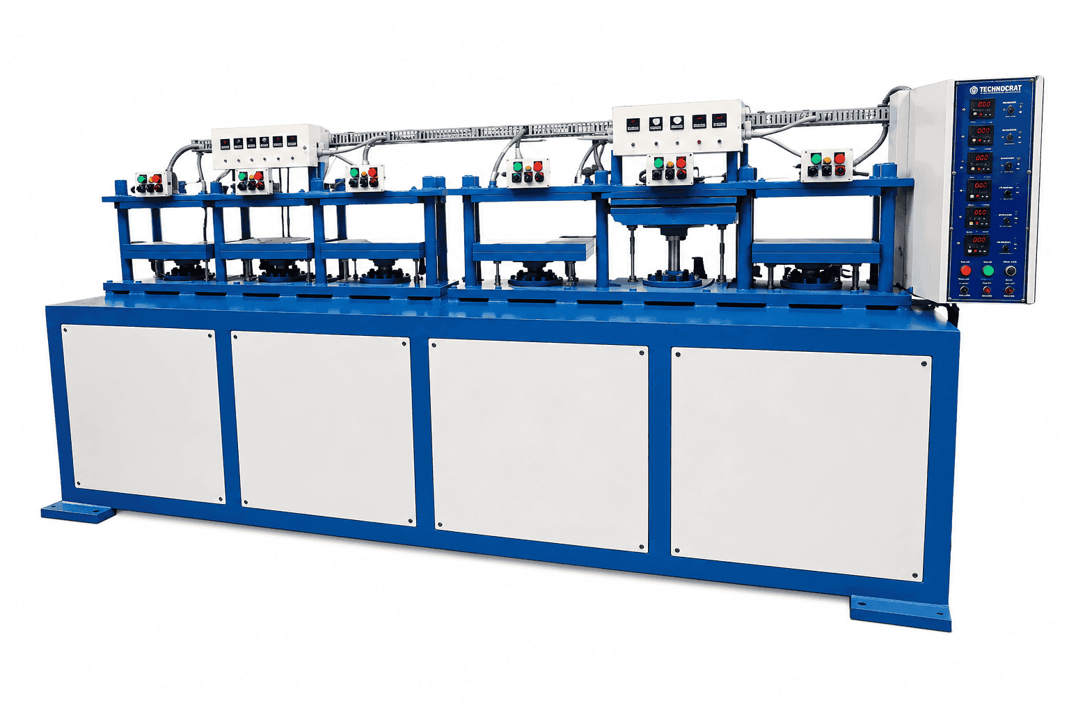 TIP-6 — Memory Foam Insole Machine — 6 Station, High Output